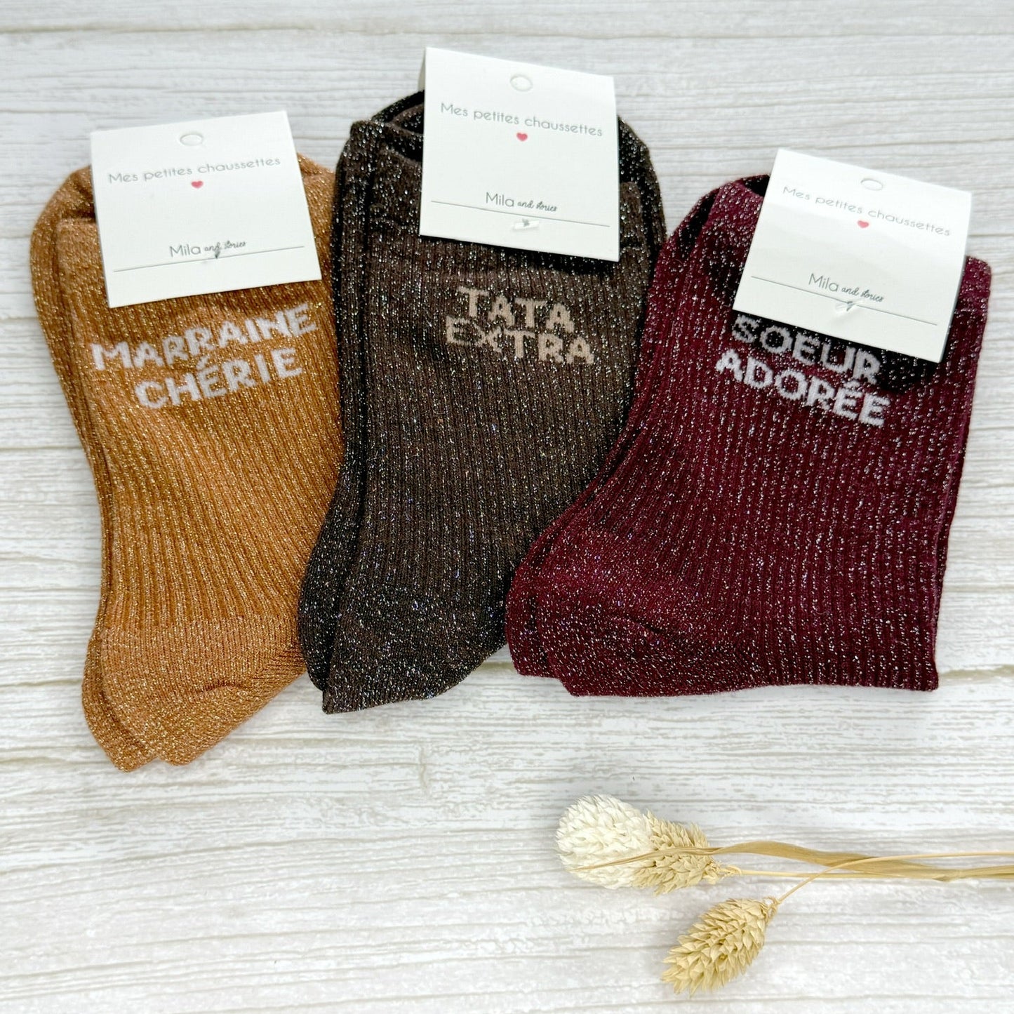 Chaussettes "FAMILLE"