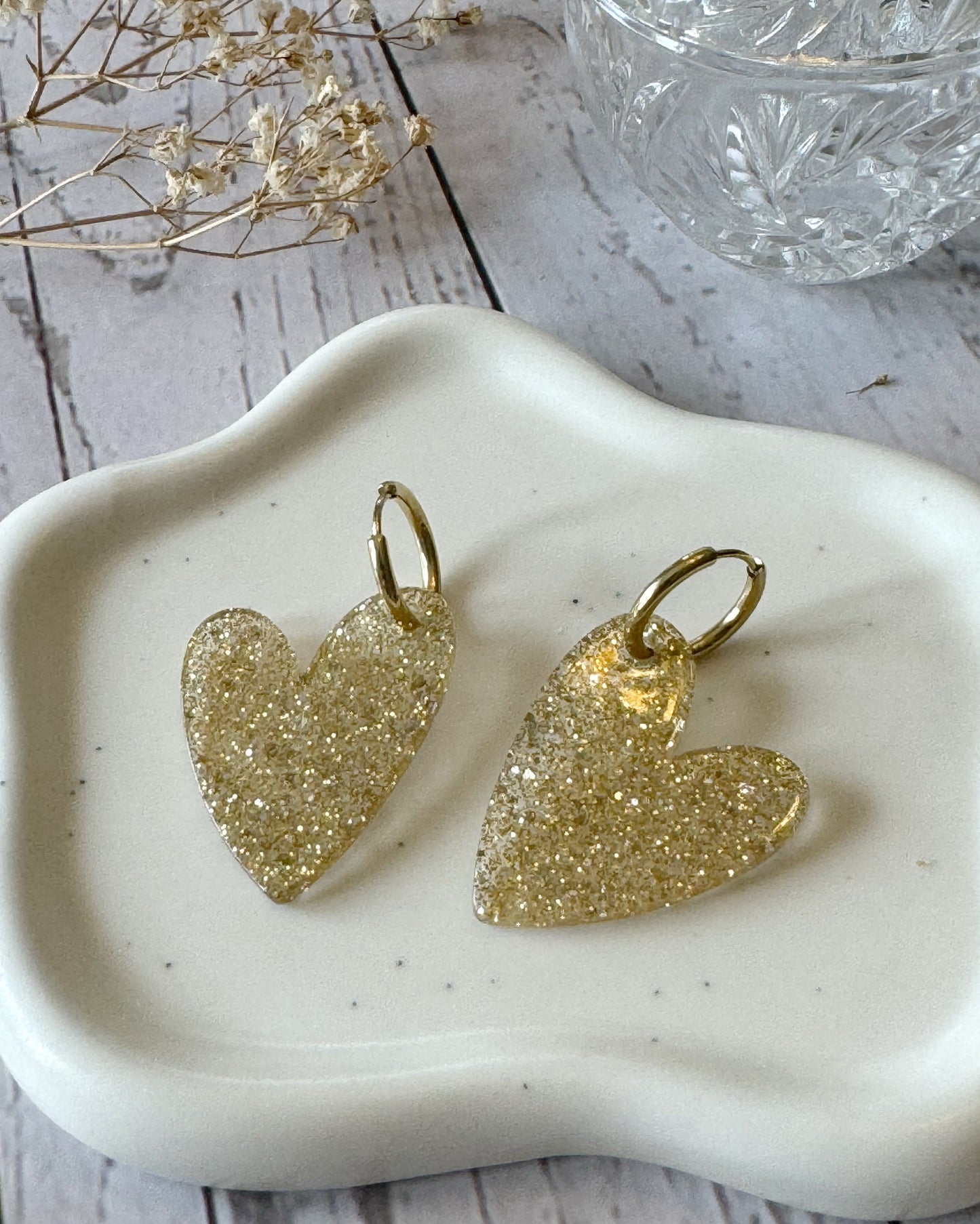 Boucles d’oreilles COEUR or