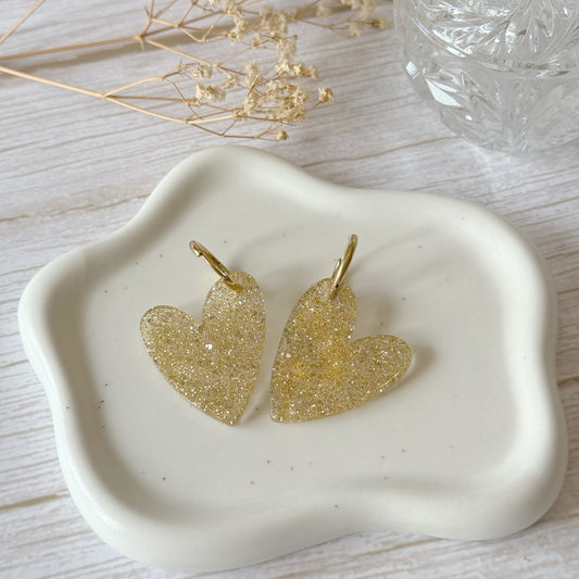 Boucles d’oreilles COEUR or