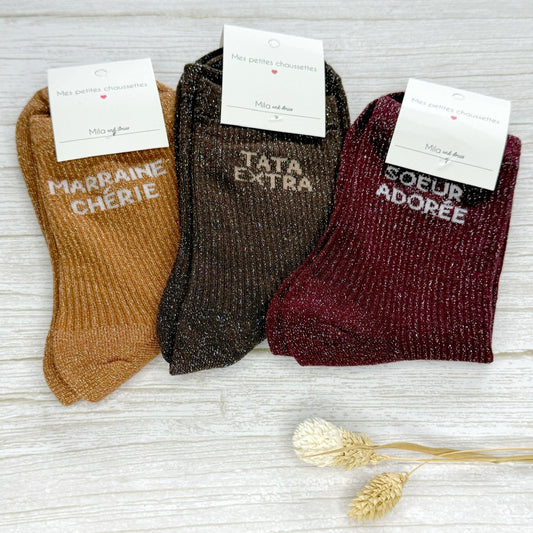 Chaussettes "FAMILLE"